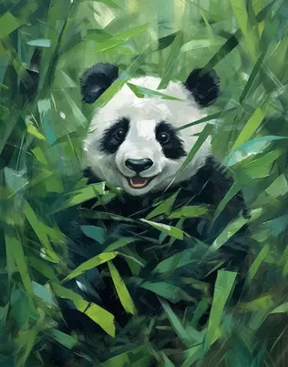 Šťastná panda